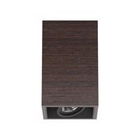 FLOS Compass Box S – stropné svietidlo farba wenge
