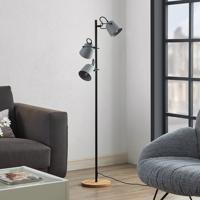 Lindby Adalin stojaca lampa, sivá
