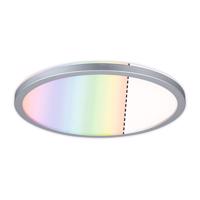 Paulmann Atria Shine Panel dim chróm RGBW Ø29cm