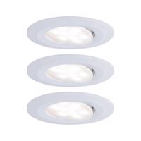 Paulmann Calla otočné dim Ø 9 cm 840 3ks biela
