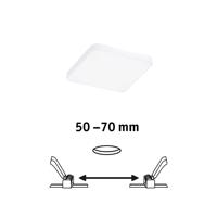 Paulmann Veluna Edge LED zapustená IP44 4000K 9x9cm