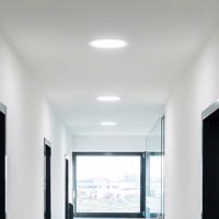 RZB HB 801 LED zapustené svietidlo IP54 Ø19cm 16W