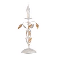 Stolová lampa Collana kov 1-plameňová slonovinová