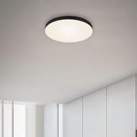 Stropné svietidlo Flame LED, Ø 28,7 cm, čierne
