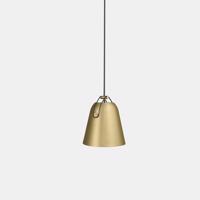 Závesné svietidlo LEDS-C4 Napa, Ø 18 cm, zlatá